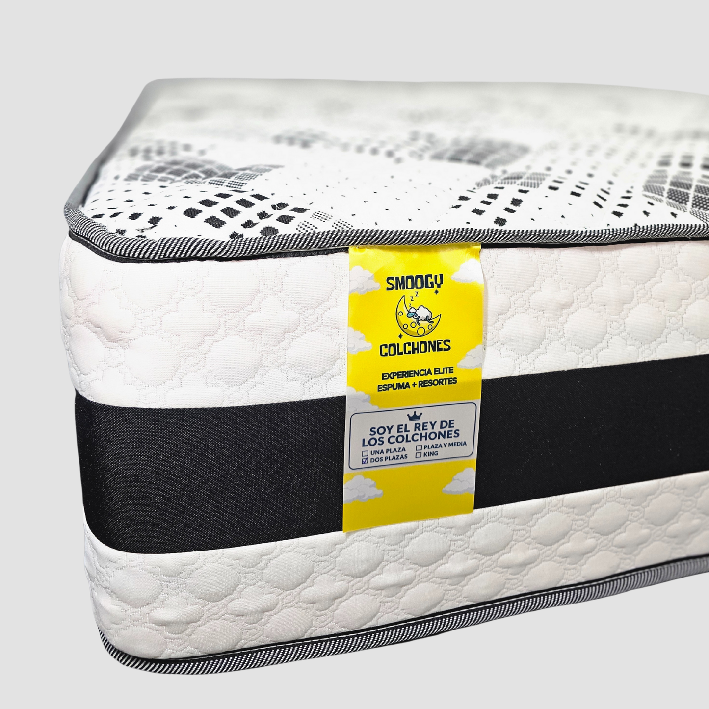 Cama + Base + Respaldo SMOOGY® Orthoflex Ortopédica Superior Premium